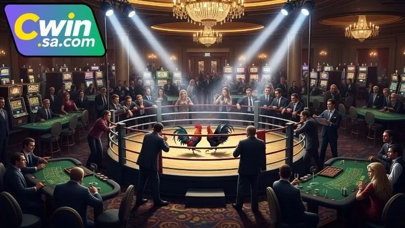 Các hình thức đá gà trực tiếp bên casino CWIN